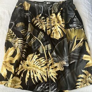 Mens Hawaiian Swim Trunks